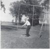 Rev. Fred Pfotenhauer, St. John's Playground, circa mid to late 1940s